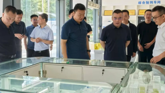 甘肃省药品监督管理局党组书记、局长吉永锋到独一味制药考察调研 助力企业高质量发展